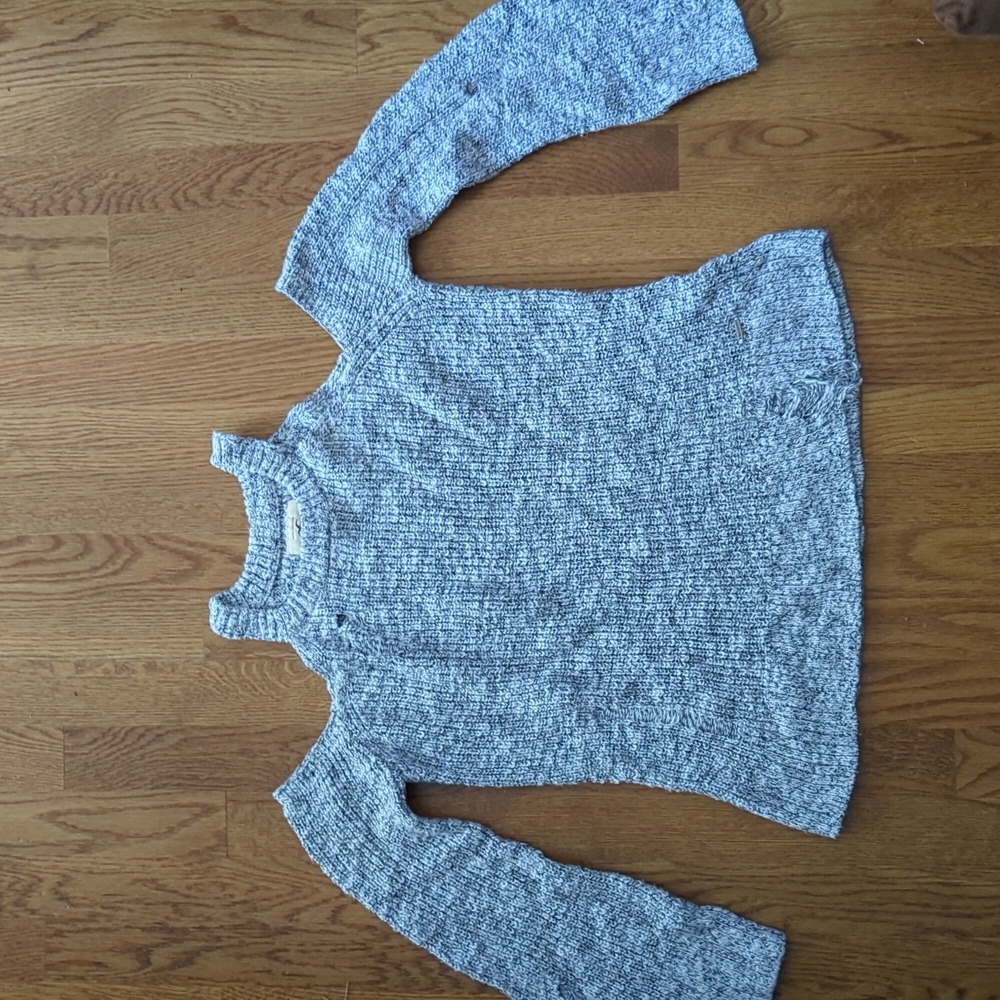 Hollister Distressed sweater